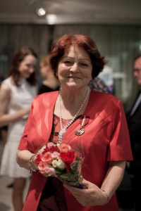 Halina Paseková przyjąła Brązowy Medal Gloria Artis