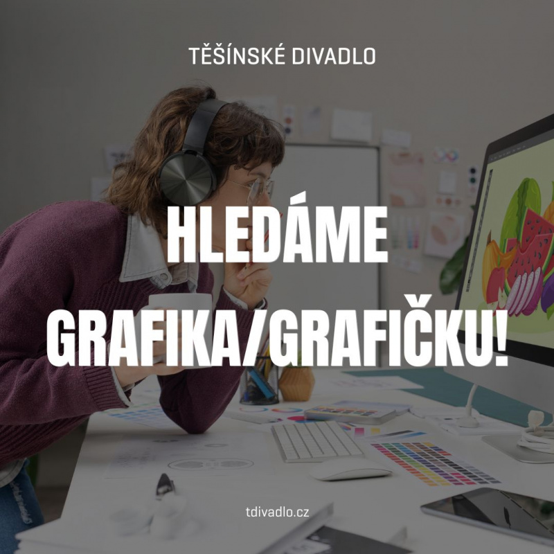 HLEDÁME GRAFICKÉHO DESIGNERA / GRAFICKOU DESIGNÉRKU